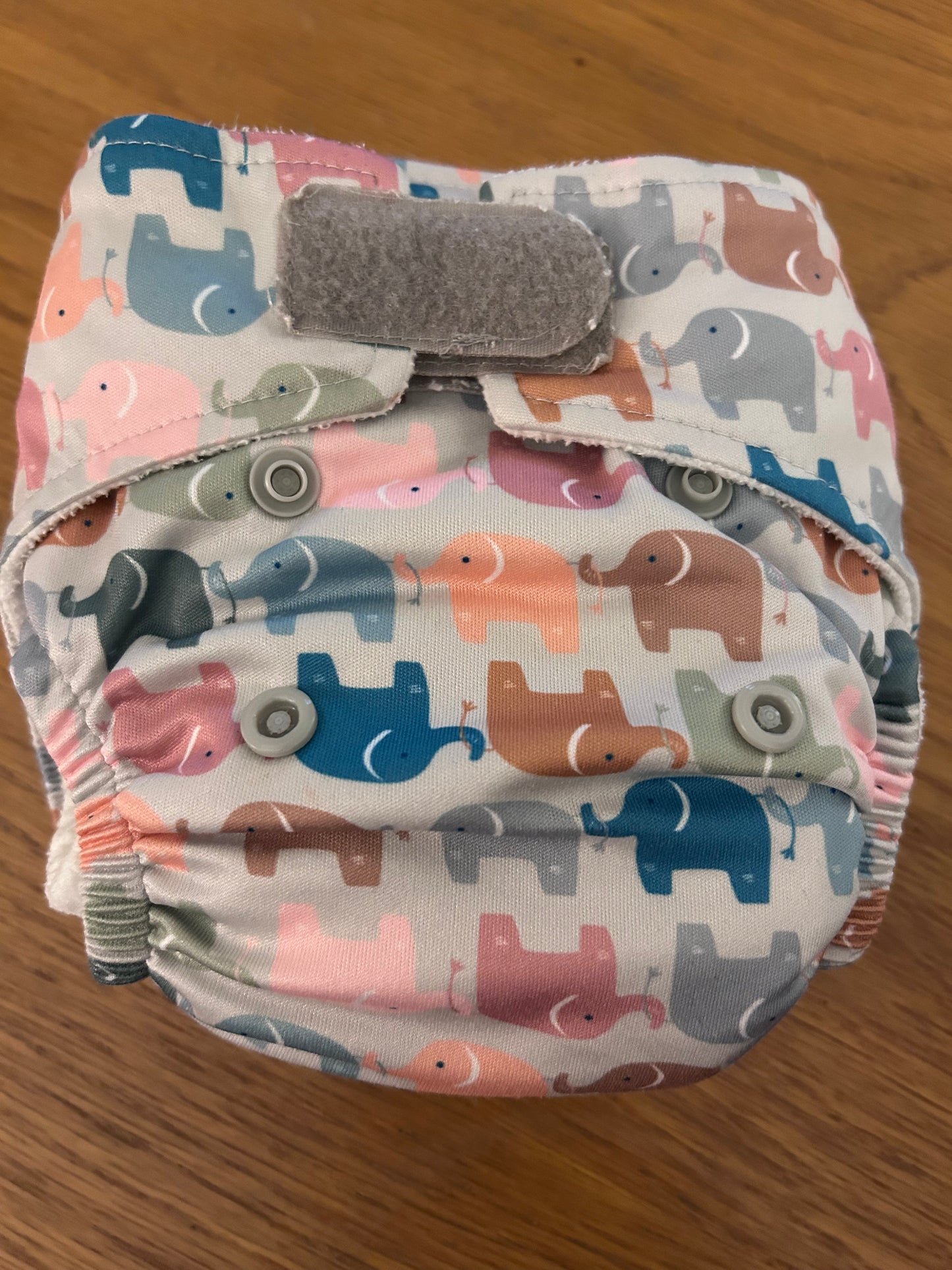 Baba and Boo newborn pocket nappy.  (#090)