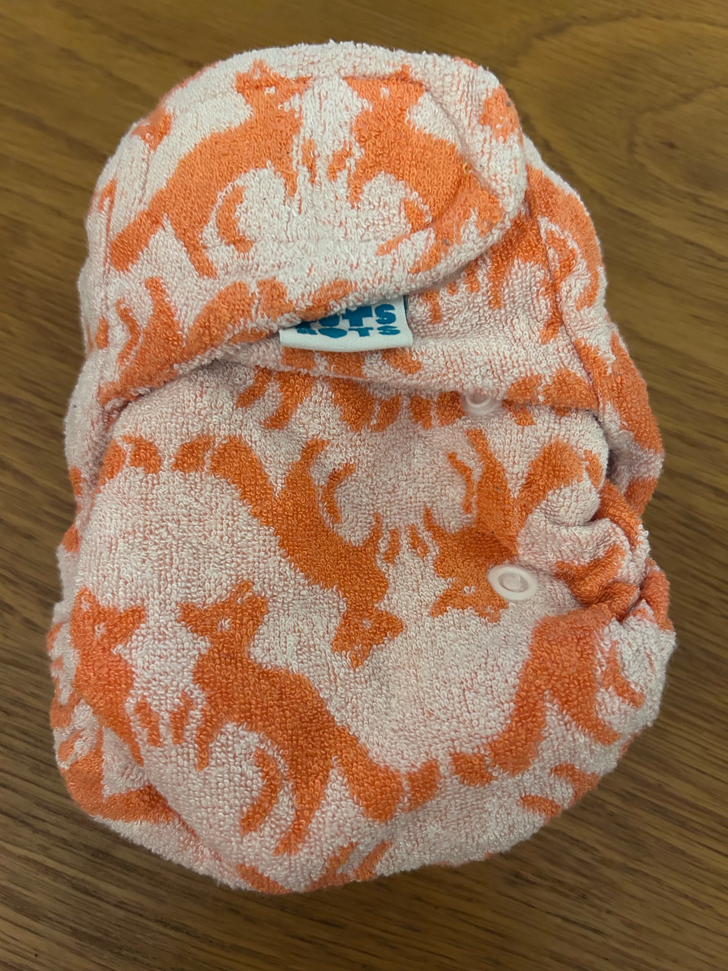 TotsBots  - Fitted Nappy bamboozle size 1 (090)