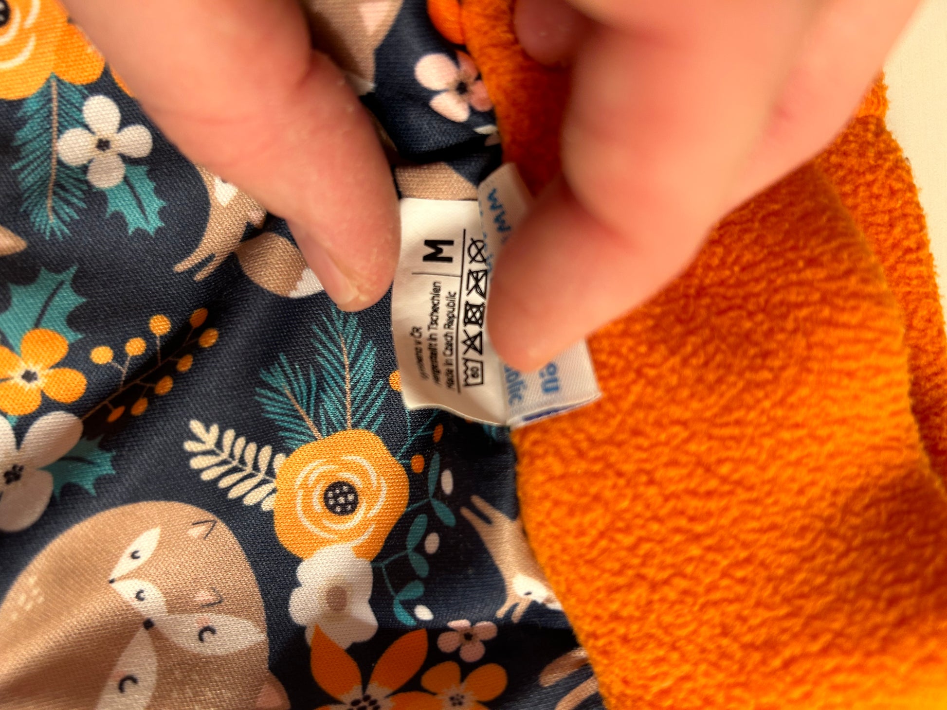 Neppy Fleece Petit Lulu fleece nappy wrap M (003) – ReNappy