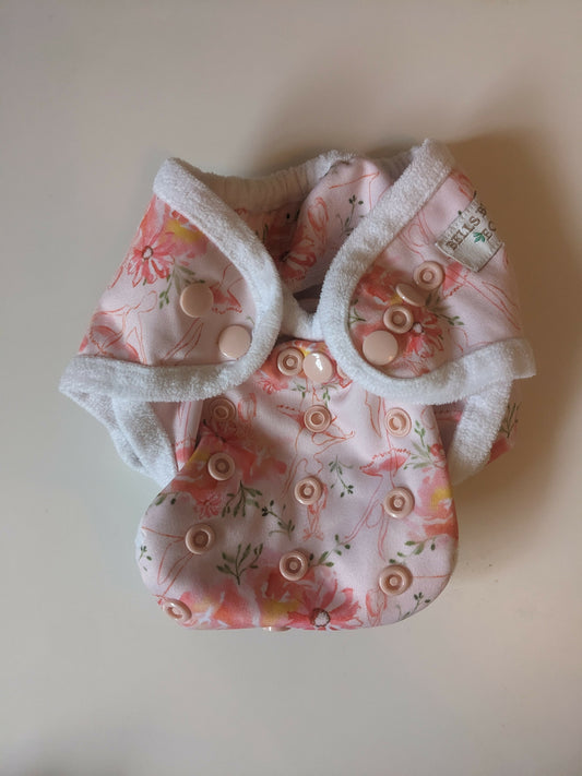 Bells bumz ballerinas newborn wrap