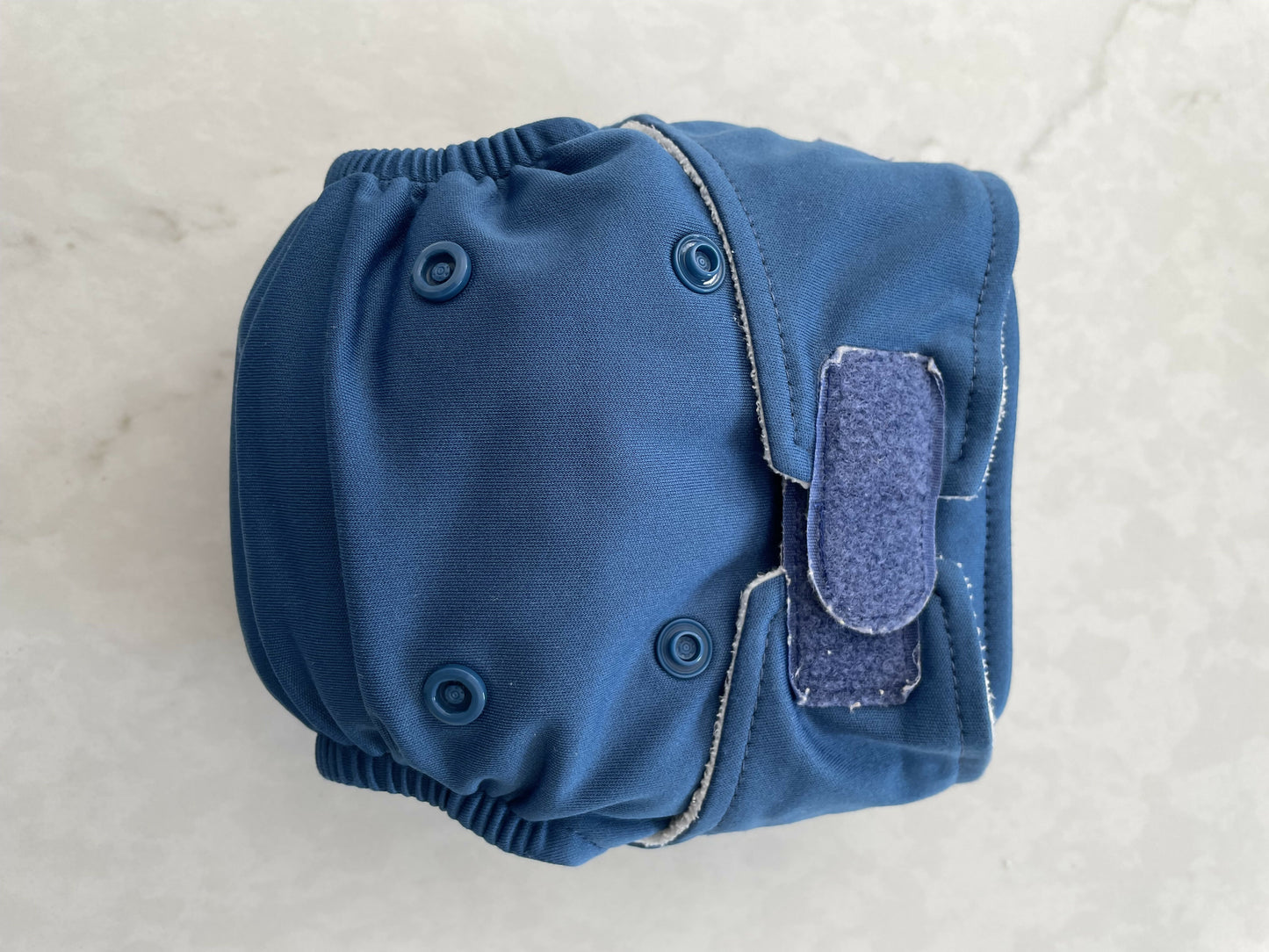 Pocket nappy Baba and Boo New born blue