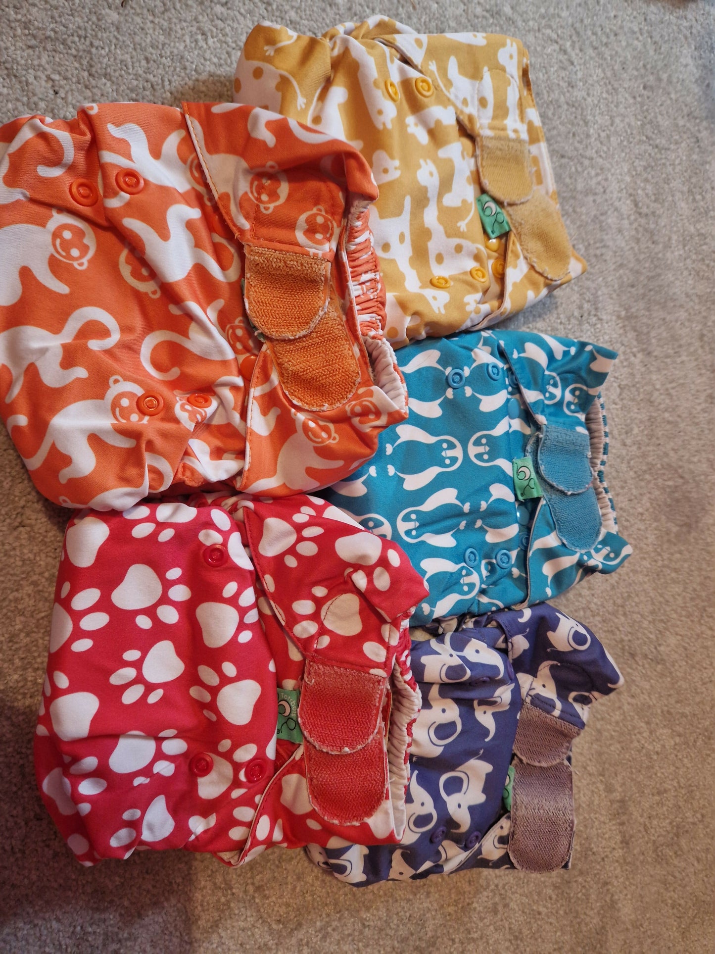 Animal reusable nappies