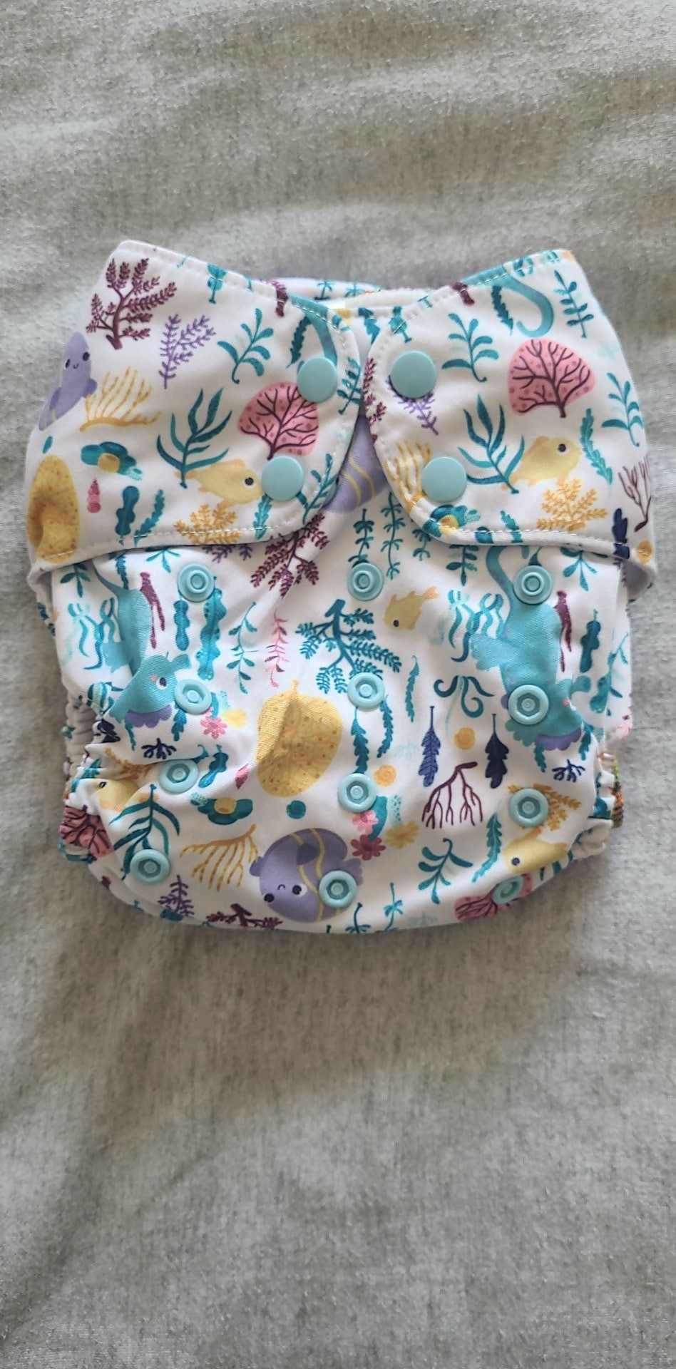 bells bumz pocket nappy with original insert and extra