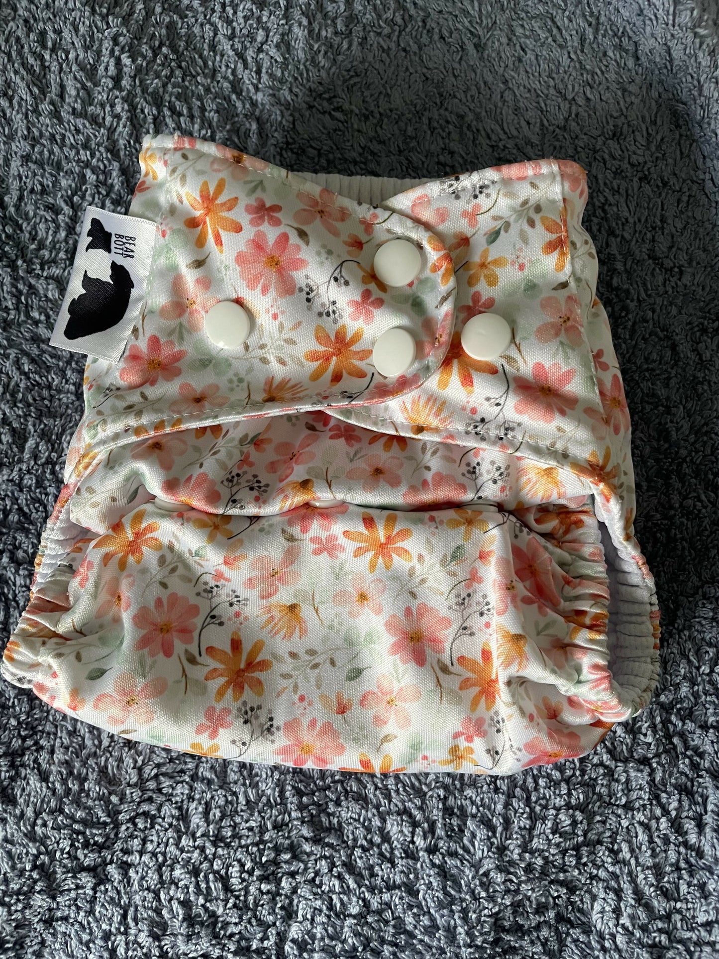 Bear bott pocket nappy with tencel insert