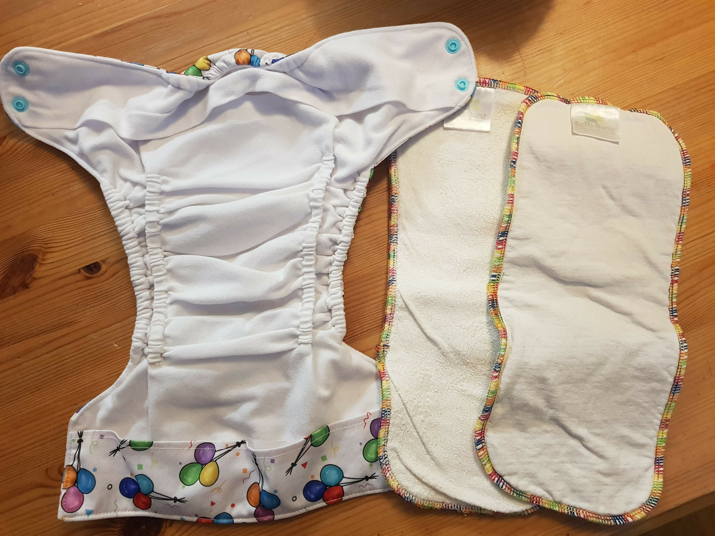 bells bumz pocket nappy with original insert and extra