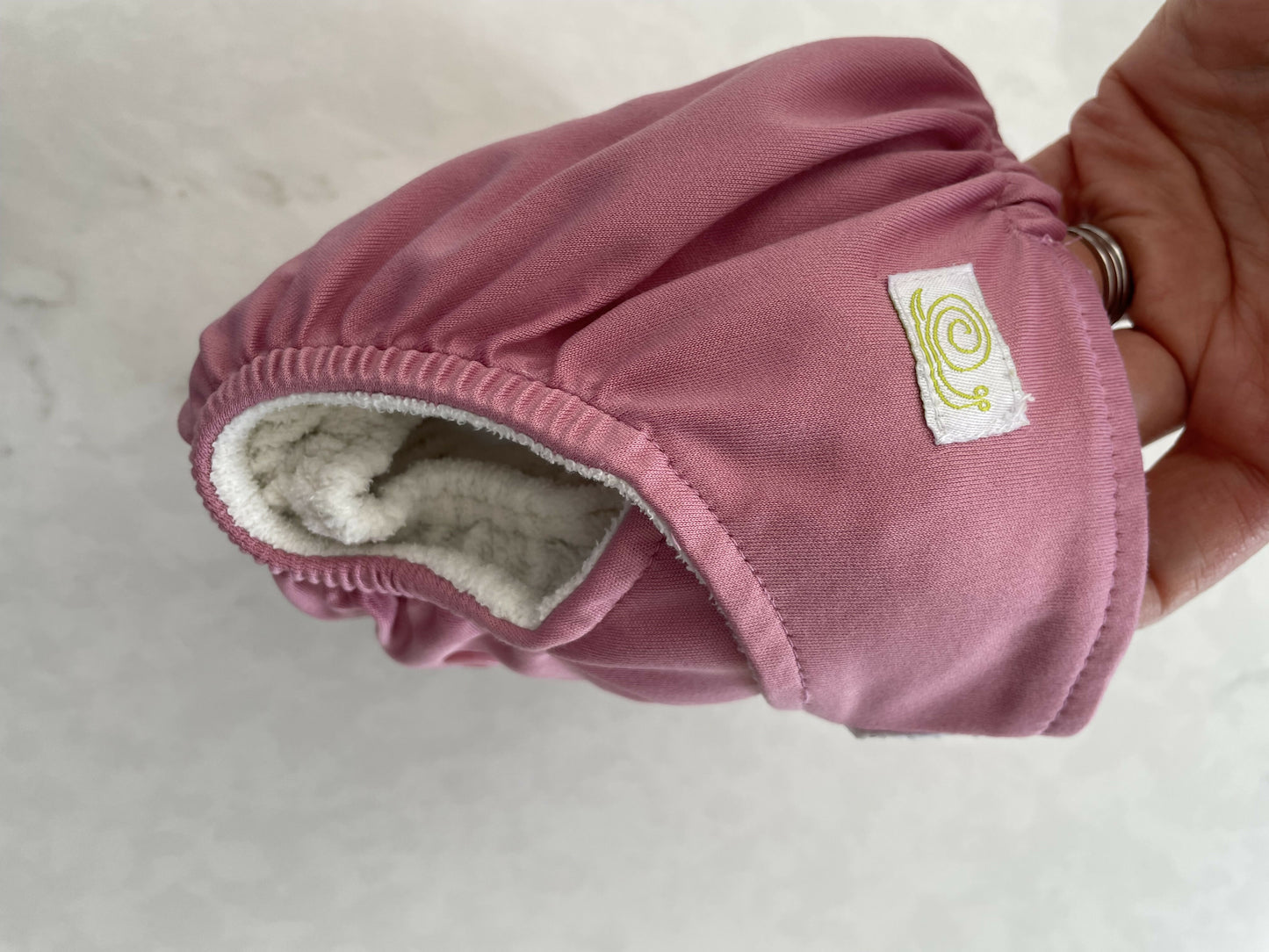 Baba and Boo New born pocket nappy pink