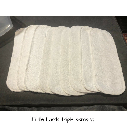 Little Lamb Triple Bamboo Boosters