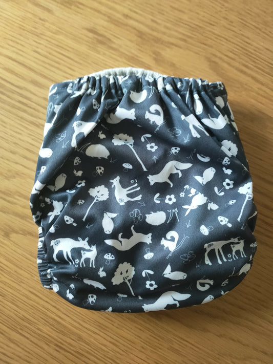 Baba + Boo Woodland Animals Pocket Nappy