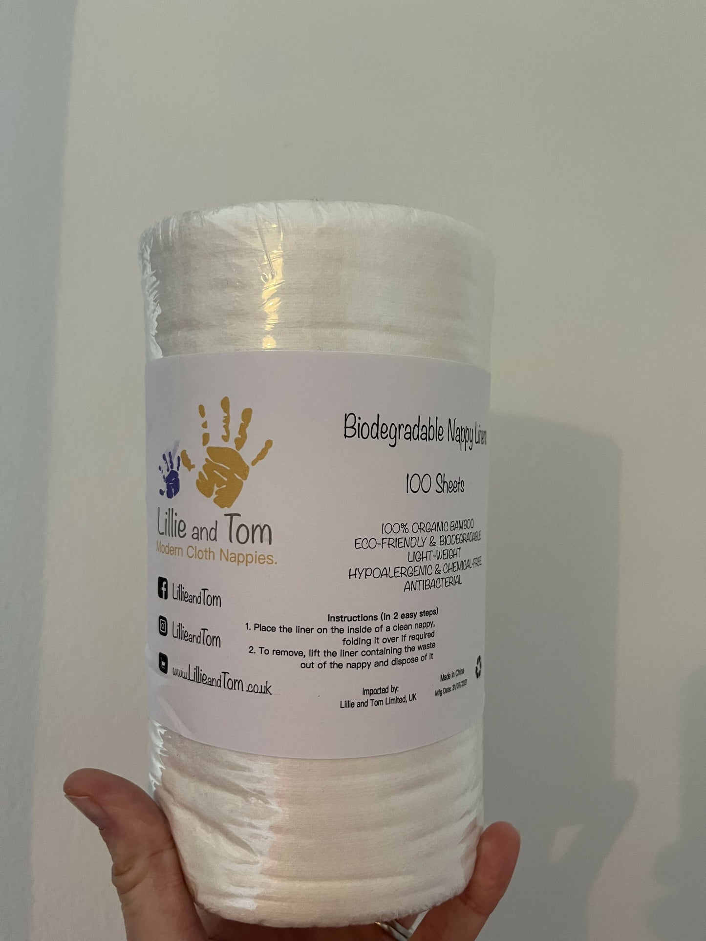 Biodegradable Nappy liner