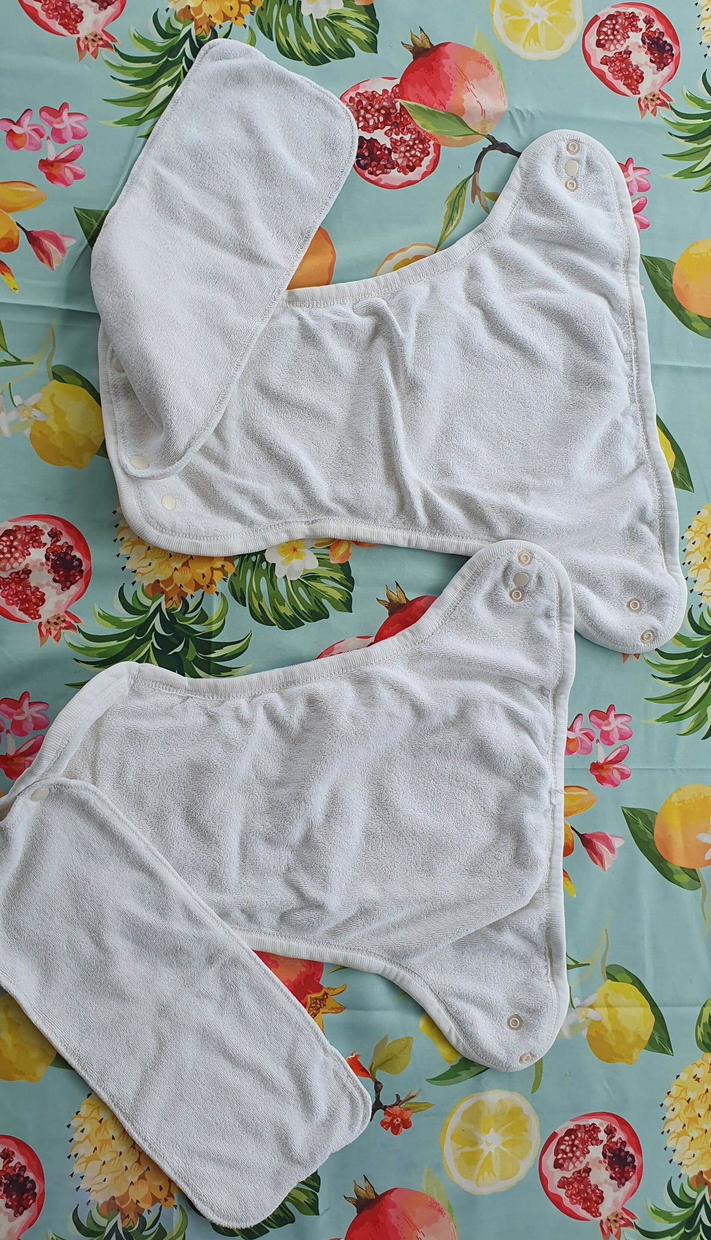 x2 MotherEase One Size Fitted Nappy