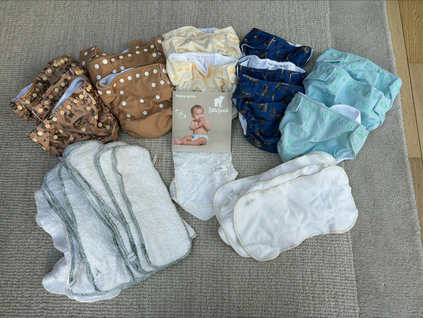 Pocket nappy bundle from birth