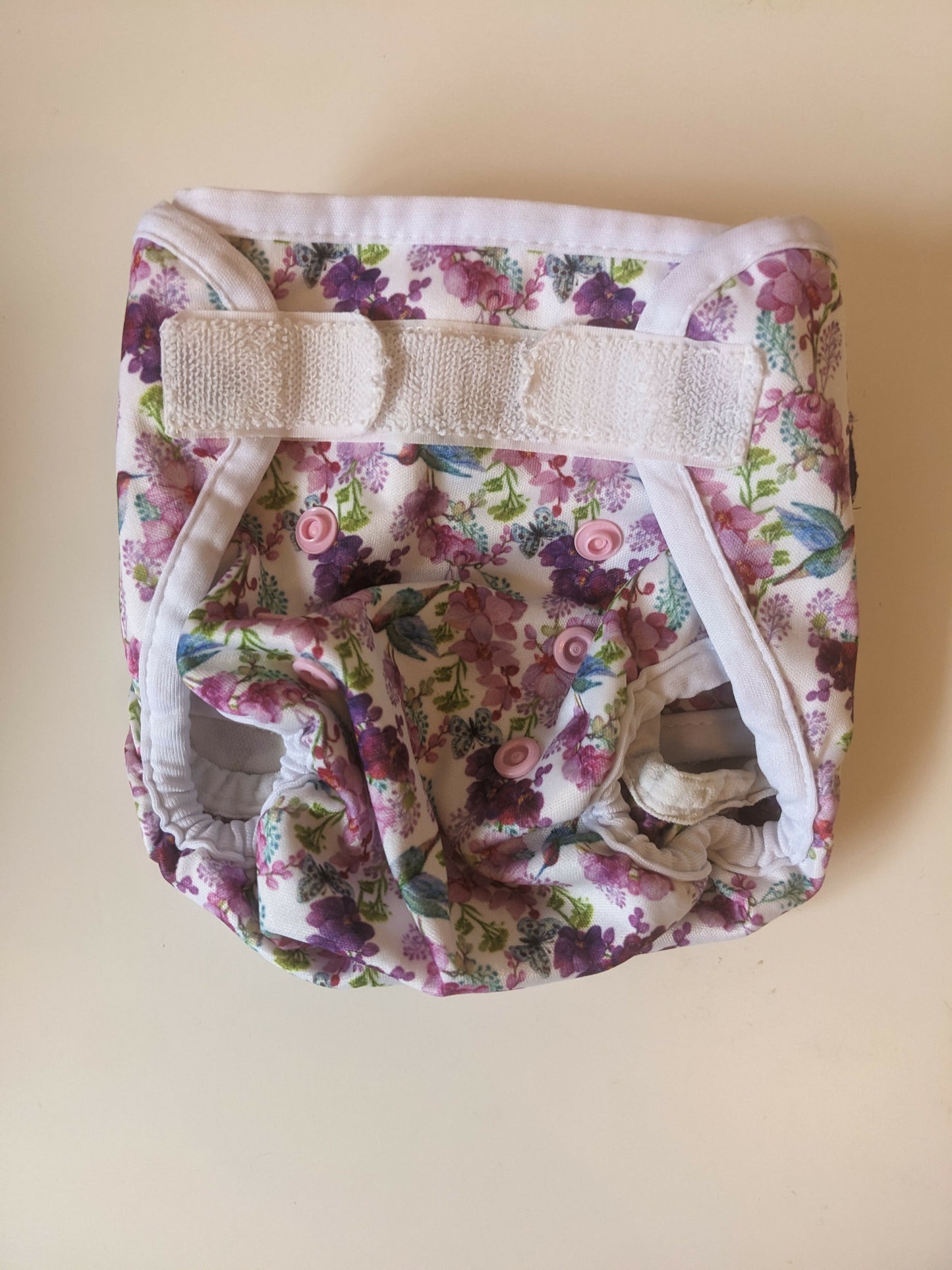 TJ's reusables floral newborn wrap