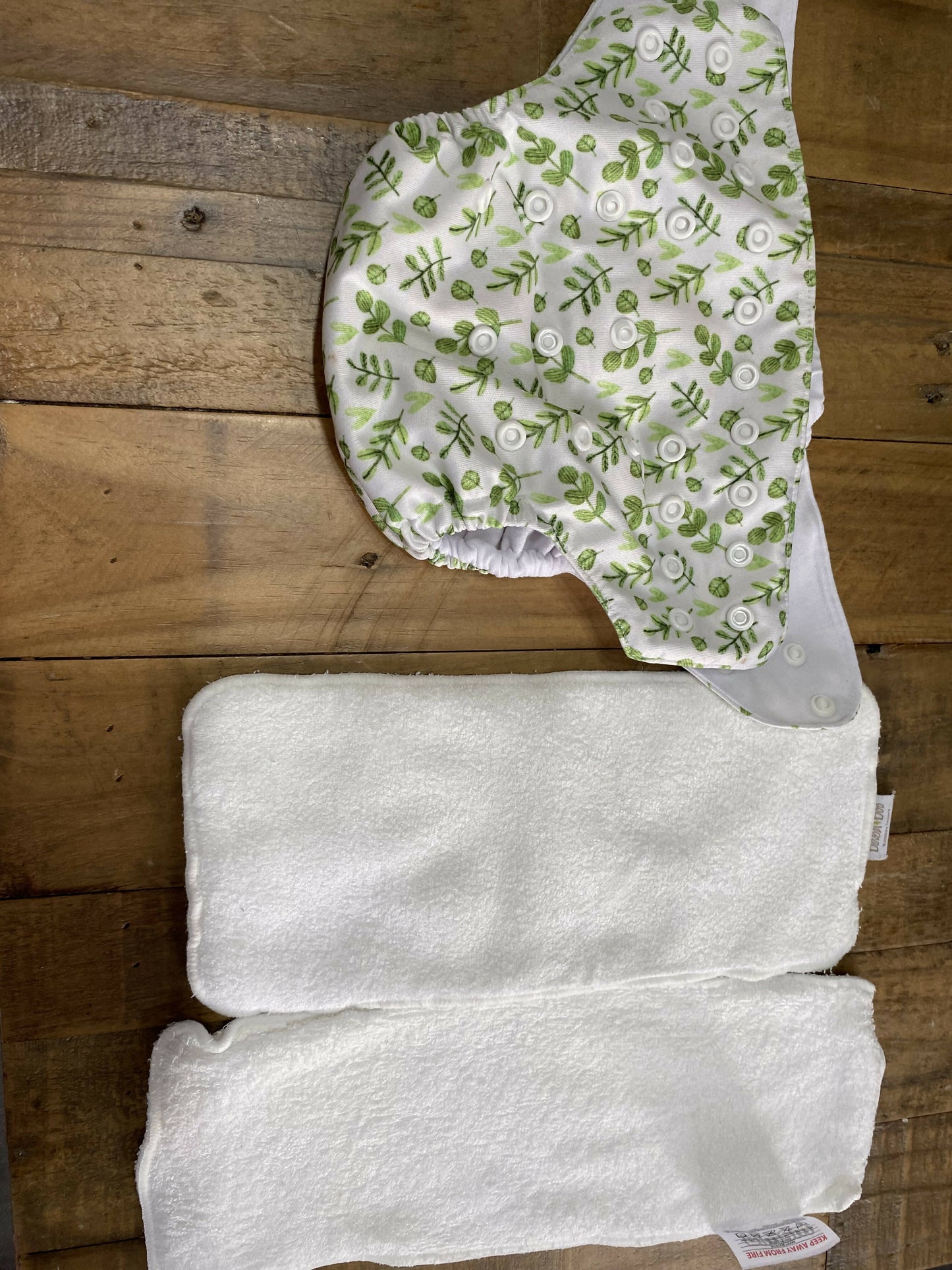 Boys Alva pocket nappies with inserts