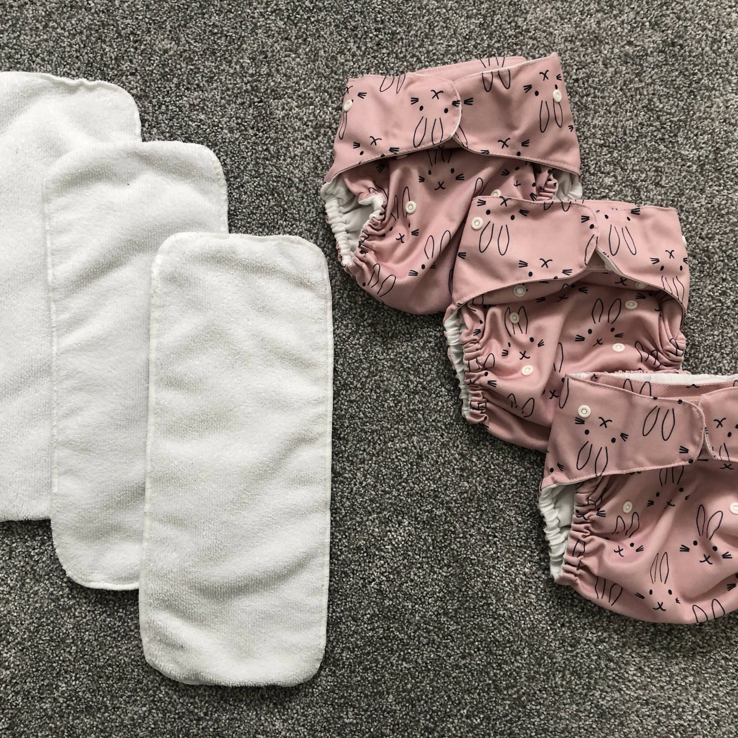 Mamia - Pocket Nappies with Inserts (3 Pack)