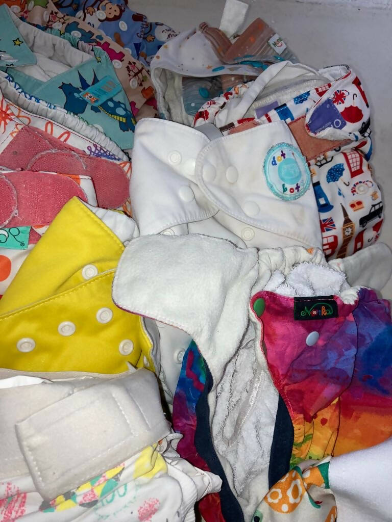 X 50 + complete system nappies with liners