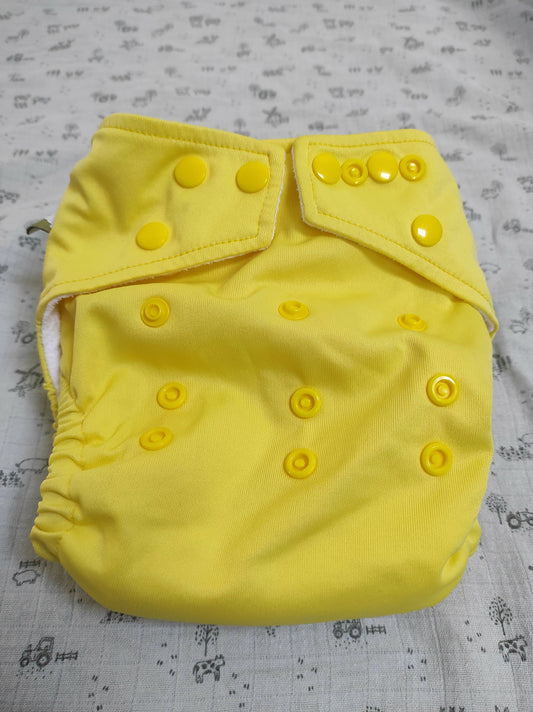 Yellow Little Lamb Pocket nappy