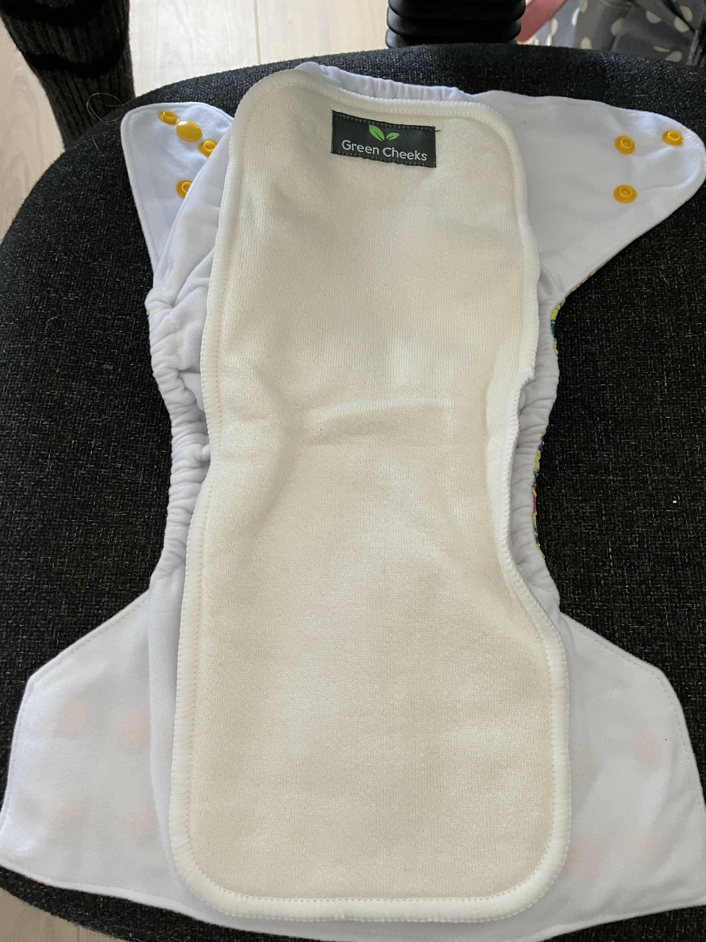 Pocket reusable nappy Green Cheeks