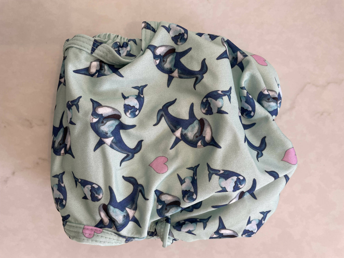 Little lamb sized pocket nappy (size2)