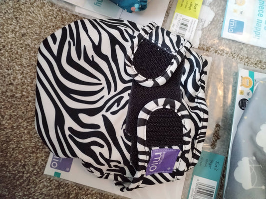 Bambino Mio - MioDuo - Two part nappy - Size 2 - Zebra