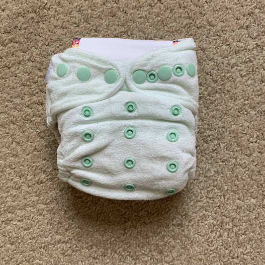 Baby Bare Honey Pot fitted nappy