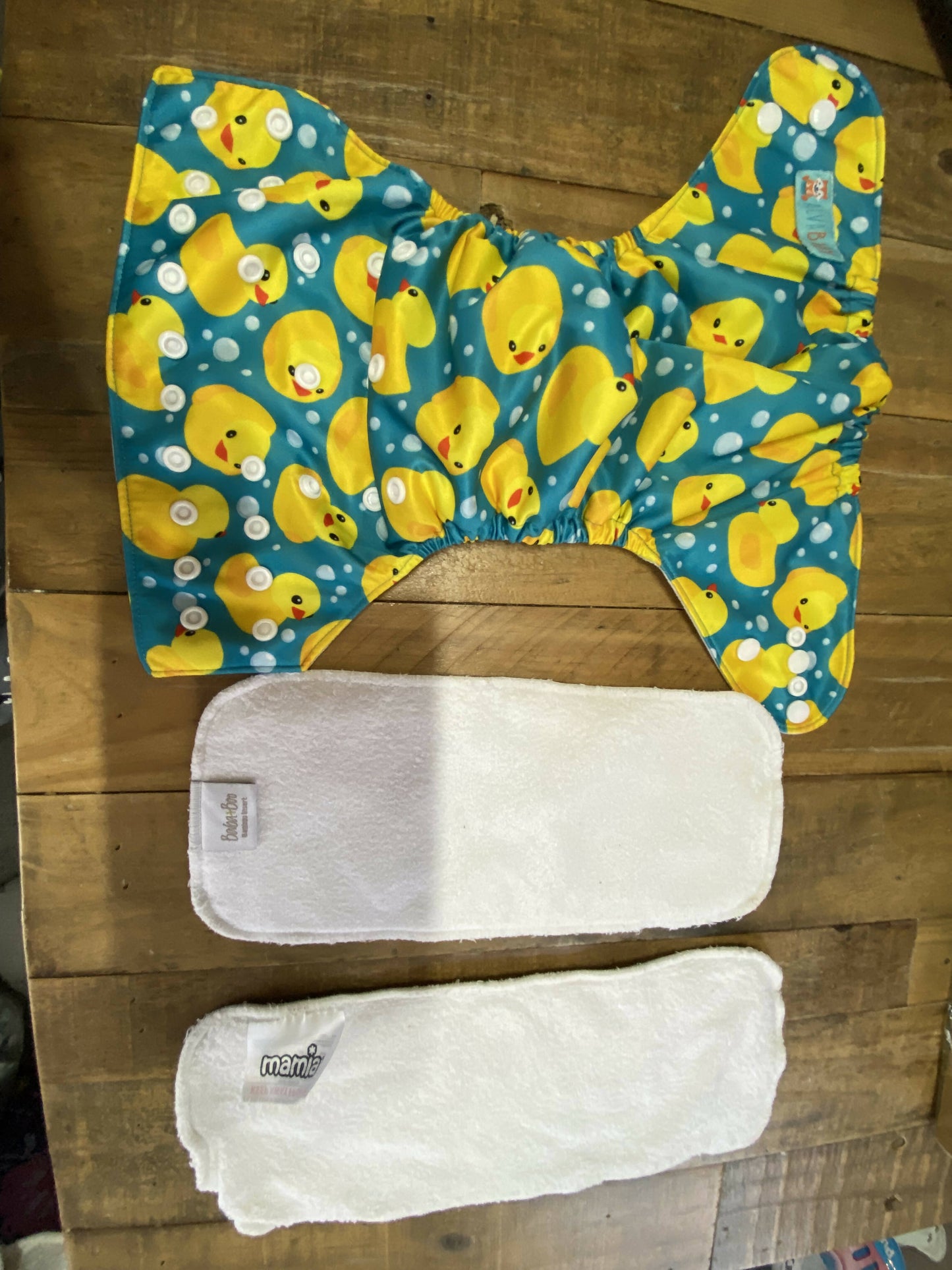 Boys Alva pocket nappies with inserts