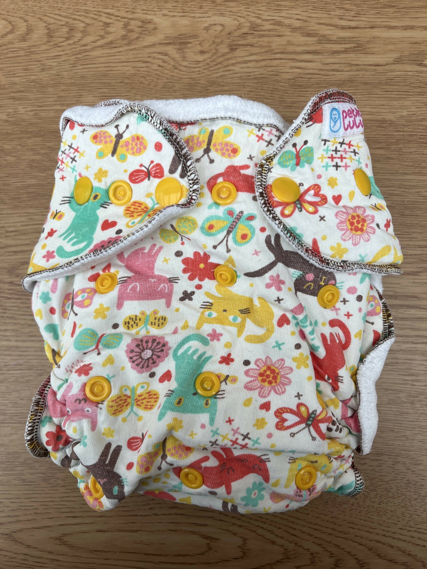 Petit Lulu Fluffy Organic Night Nappy