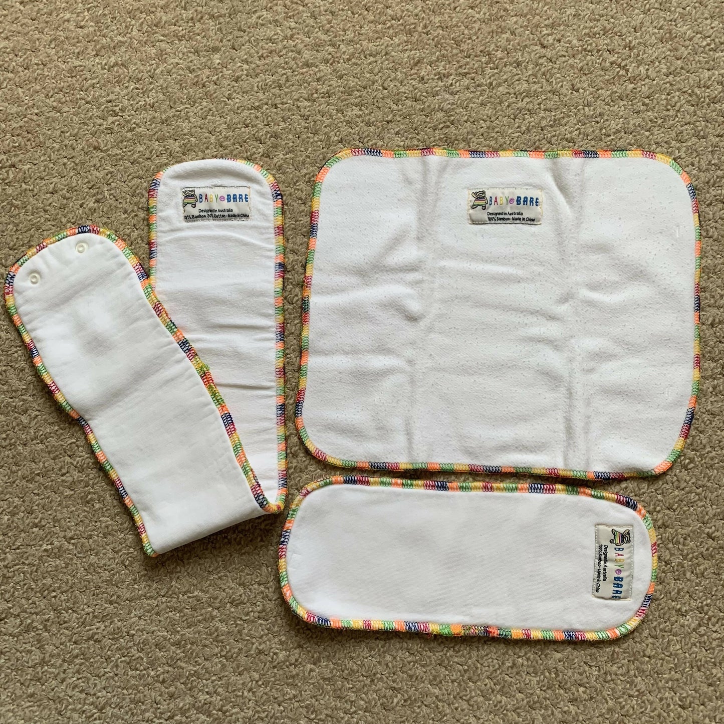 Baby Bare Honey Pot fitted nappy